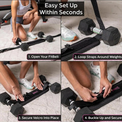 Hip bridge weight-bearing belt hip push hip training belt