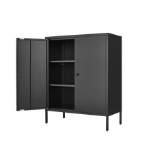 Kitchen Buffet Server Table Accent Sideboard Cupboard Server Buffet Console Table with Doors Cabinet