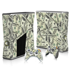 Xbox 360 Slim Full Body Color Membrane Stickers with Scratch-Resistant Protection