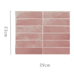 Kitchen oil and high temperature resistant stickers, 3D three-dimensional self-adhesive wall stickers, bathroom