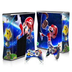 Xbox 360 Slim Full Body Color Membrane Stickers with Scratch-Resistant Protection