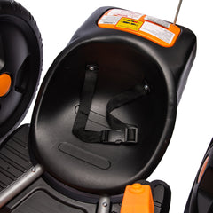 12V Kids Ride On Electric Toy,2WD,16'' exaggerated wheel,Dual handle control for 360 degree flexible steering and rotation