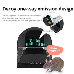 Mouse Trap New Type of Rat Trap High sensitivity plastic mouse trap Reusable Outdoor farmland catch rats catch voles