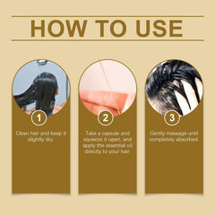 Argan Hair Care Oil Repair Dry Split Hair, Smooth And Glossy Hair Care Oil