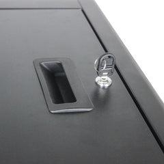 16 Bay Charging Cabinet for Laptop Chromebook Locking Charging Station-BLACK