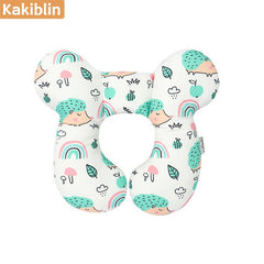 Baby head protection U-shaped pillow stroller fixed head pillow Car seat sleeping protection head and neck pillow