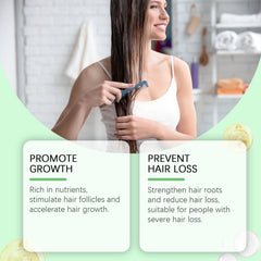 Herbal Rice Water Hair Treatment Spray Scalp Repair Nourishes Dry Hair And Fluffs And Softens Hair Spray