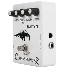 JOYO JF - 07 True Bypass Design Vintage Phase Guitar Effect Pedal with 4 Adjustable Knobs