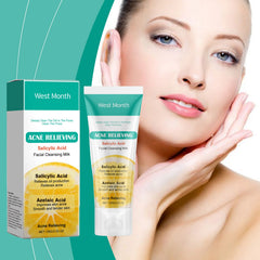 Salicylic Acid Anti-Acne Cleanser, Moisturizing Oil Control, Cleaning And Soothing Skin