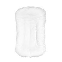 Flat weave fine cloth cover for baby lounge chair, soft organic cotton cover, newborn biomimetic bed, travel portable small bed
