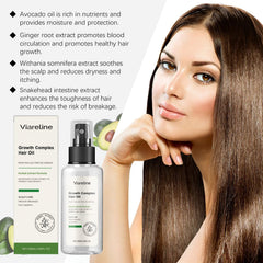 Herbal Hair Care Essential Oil Repair Dry, Hydrating, Smooth And Improve Frizzy Hair Care Essence