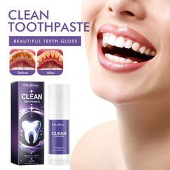 Clean Toothpaste, Teeth Yellow Stains Breath Care Mouth Clean White Toothpaste