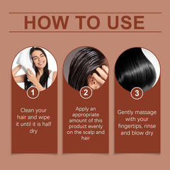 Hair Care Cream Gently Nourishes Hair Repair Supple Shine Hydrating Daily Massage Scalp Care Cream