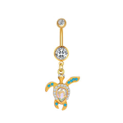 Navel Ring Creative Bat Bee Navel Buckle Navel Ring Body Piercing Jewelry