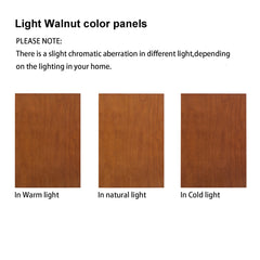 Lighting Curio Diapali cabinet with adjustable shelves, mirror back panel, tempered glass door (without light bulb), walnut wood
