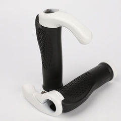 Mountain Bike Meat Ball Lock Handle Cover With Auxiliary Handle Horn Handle Cover Bicycle Equipment
