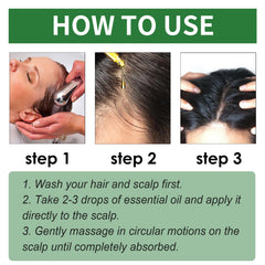 Rosemary Essential Oil, Repair Solid Hair Strong And Moisturizing Hair Roots Thick And Supple Hair Care Essential Oil