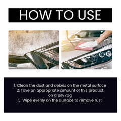 Rust Remover, Multi-Functional Metal Polishing Refurbished Car Wheel Hub Paint Cleaning Rust Remover