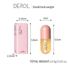 DEROL Ginger Mint Lip Plumper Cross-Border Increase Moisturizing Moisturizing Lip Set Box Lip Plumper