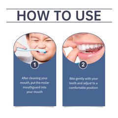 Children's Dental Guard Protects Children's Sleep At Night Dental Beauty Aesthetic Care Set