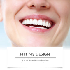 Cosmetic Denture Set To Enhance Smile Appearance Comfortable Material Denture Dental Cosmetic Set