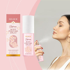 Cherry Blossom Body Perfume Spray Keeps Fragrance Fresh And Gentle Moisturizing Skin Moisturizing Spray
