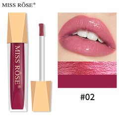 Matte Lip Gloss Liquid Pearlescent Lip Gloss Non Fading Non Stick Cup Velvet Lip Glaze Lipstick