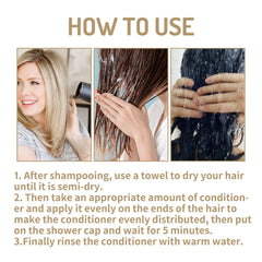 Deep Conditioner For Improving Dry Hair, Moisturizing And Smoothing Hair Conditioner