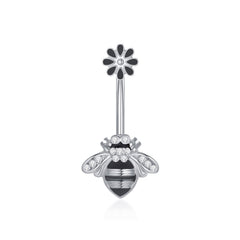 Navel Ring Creative Bat Bee Navel Buckle Navel Ring Body Piercing Jewelry
