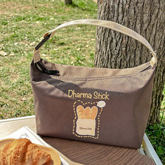 Maillard dessert style large capacity insulated portable lunch box bag student picnic ice pack