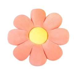 Daisy Flower Shaped Office Cushion, Computer Cushion, Sun Flower Tatami Cushion, Flower Petal Pillow, Cute Packaging