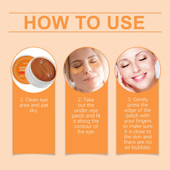 Vitamin C Under Eye Patch Bag Care Cool And Moisturize The Skin Around The Eyes Eye Mask Patch