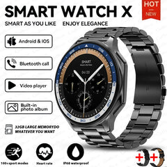 DT Watch X smartwatch with 4G large memory, local music and video playback, waterproof Bluetooth calling, smart phone