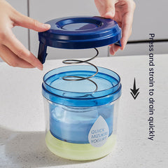 Coffee Yogurt Filter Homemade Greek Old Yogurt Soy Milk Cheese Whey Separator Water Drain Strainer