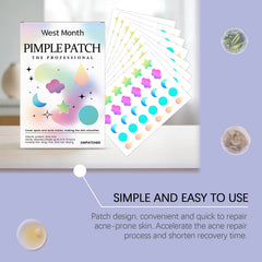 Color Cover Acne Patch, Facial Skin Acne Mild Cover Acne Care Patch
