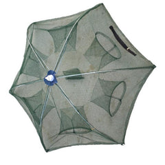 6 Hole Fishing Net Folded Portable Hexagon Network Casting Nets