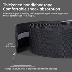 NPY Mamba Pattern Handlebar Tape for Road Bikes - Anti-slip, Sweat-absorbent and Breathable Road Bicycle Handlebar Tape