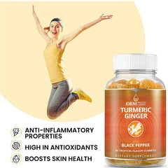 Curcumin gummies black pepper gummies