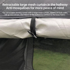 Outdoor Extended SUV Tail Tent Room, Vehicle-mounted Tent, Trunk Tent, Car Rear Trunk Tent