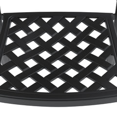 (Cushions In Random Colors)5-Piece Set Of Cast Aluminum Patio Furniture With Cushions