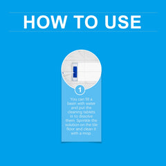 Ceramic Tile Cleaning Effervescent Tablet, Toilet Basin Wall Tile Decontamination And Descaling Brightening Cleaning Tablet