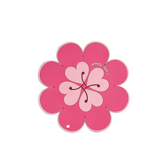 Lucky Flower Heat Insulation Mat Simple Wind Table Heat Insulation Mat Anti scalding Bowl and Dish Mat Household Plate Mat PVC Mat