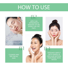 Exfoliating Gel, Mildly Clean Silent Black Mouth Contractive Pore Chamfer Bright Skin Gel