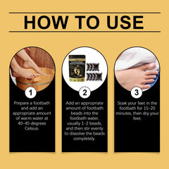 Bee Venom Shaping Foot Foam Bead Firming Body Shaping Clean And Moisturizing Lifting Body Foot Bath Set