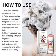 Shampoo Scalp Cleansing Care Fluffy Strong Hair Moisturizing Soft Light Smooth Hair Shampoo