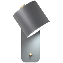 Nordic bedroom bedside lamp wall lamp study dining room corridor with switch wall lamp macaron LED minimalist wall lamp