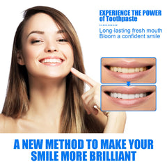Fruity White Toothpaste Series, Clean Tooth Stains Fresh Breath White Tooth Care Toothpaste