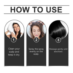 Hair Care Spray Hair Root Deep Moisturizing Scalp Massage Repair Nourishing Hair Care Agent