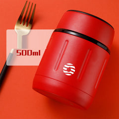 Stewing cup 316 stainless steel insulation barrel home office worker stew porridge stewing cup stewing pot