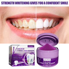 v34 Whitening Powder, Cleaning Stains Freshening Breath And Brightening White Teeth Cleaning Powder